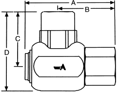 FS65 Series Standard Duty Balanced Pressure Swivel Joints, Female Pipe Casing To Female Pipe Sleeve