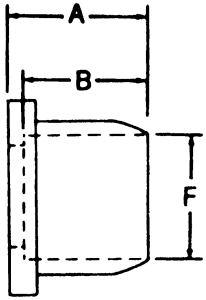 Steel O-Ring Face Seal Shoulders, Internal Braze