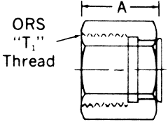 Steel Male O-Ring Face Seal Caps