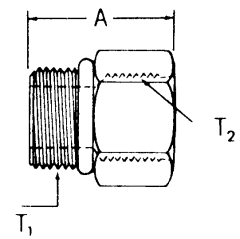 Steel Adapters, Male SAE O-Ring Boss (Straight Thread O-Ring) To Female SAE O-Ring Boss (Straight Thread O-Ring), Straight