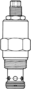 RV3-16 Series Direct-Acting Relief Cartridge Valves, Up To 5000 PSI & 80 GPM