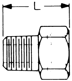 Brass Adapters, Male NPT To Female 42 deg Inverted Flare (Heavy Series), Straight