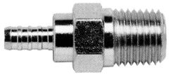 Everswage Stainless Steel Crimp Fittings, Male NPT, Straight