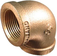 Brass Pipe 90 deg Elbows