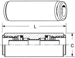 Brass Push>Connect Air Brake Tube Unions