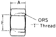 Steel Adapters, Braze Tube To Female O-Ring Face Seal Nuts