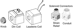 DG4S4-01 60 Series (Wet Armature) Solenoid Valve Replacement Parts