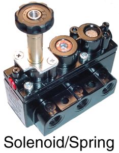 Alpha Series Solenoid Operated Pneumatic Valves, Up To 61 SCFM