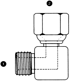 Steel Adapters, Male BSPP (British Parallel) To Female JIC 37 deg Flare Swivel, 90 deg Elbow