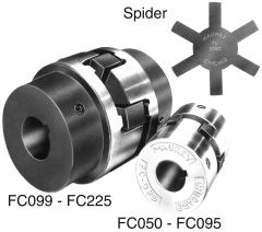 Hi-Q Coupling Halves, Up To 28.8 HP Rating