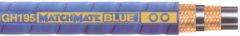 AQP Hi-Impulse Double Wire Braid Blue SAE 100R2AT Hose