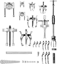 10 Ton Manual Puller Set