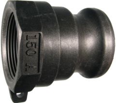 Polypropylene Cam & Groove Adapters, Male Half, Female NPT