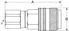 FD90 Series Fuel Check Couplings