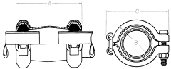 Flexmaster Pipe & Tube Joints, Straight