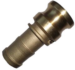 Brass Cam & Groove Adapters, Male Half, Hose Shank