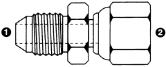 Steel Adapters, Male JIC 37 deg Flare To Series Female Metric Swivel, Straight