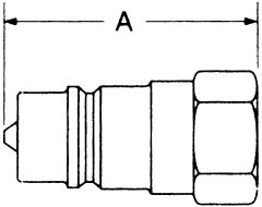 5600 Series Industrial Interchange Quick Disconnects, Male Half, Coupling, Female NPT