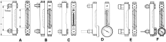 Reservoir Mounted Sight Glasses