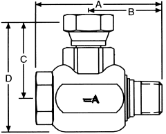 FS65 Series Standard Duty Balanced Pressure Swivel Joints, Female Pipe Swivel Casing To Male Pipe Sleeve