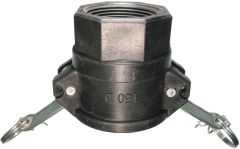 Polypropylene Cam & Groove Couplers, Female Half, Female NPT