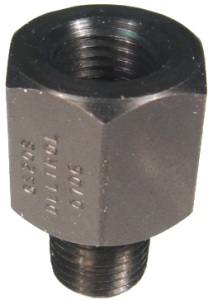 Gauge Snubber, Steel, 1/4 NPT Port, Up To 5000.00 PSI