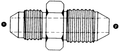 Steel Adapters, Male JIC 37 deg Flare To Male JIS 30 deg Flare Seat (BSPP Thread), Straight