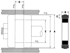 Style 2700 Polyurethane Piston Seals