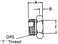 Steel Adapters, Braze Port To Male O-Ring Face Seal, Straight