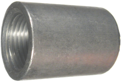 Schedule 40 Steel Pipe Coupling,  Female NPT, 0.90 Inch Long