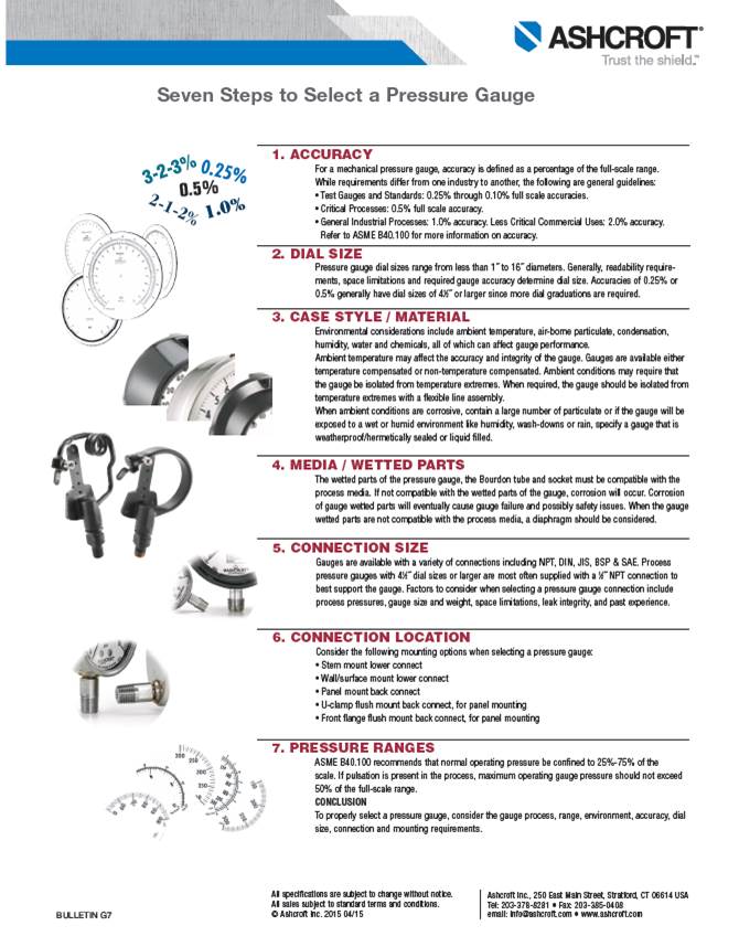 Ashcroft Catalog Hydraulic Supply Company